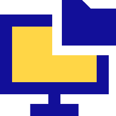 Local Storage Folder Icon from Sharp Pop Set