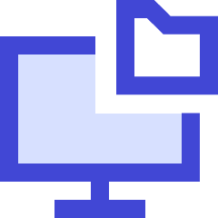 Local Storage Folder Icon from Sharp Duo Set