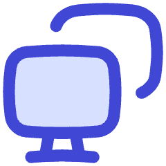 Monitor Project Screen Icon from Flex Duo Set