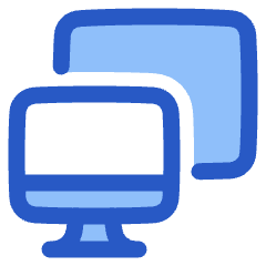 Monitor Project Screen Icon from Plump Duo Set