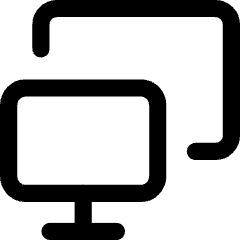 Monitor Project Screen Icon from Core Line Set