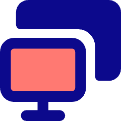 Monitor Project Screen Icon from Core Pop Set