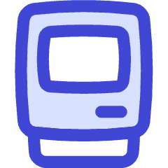 Retro Computer Icon from Flex Duo Set