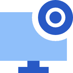 Screen Recorder Icon from Sharp Flat Set