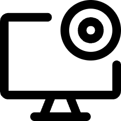 Screen Recorder Icon from Core Line Set