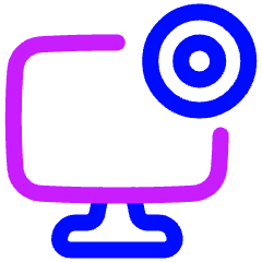 Screen Recorder Icon from Plump Neon Set