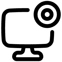 Screen Recorder Icon from Plump Line Set