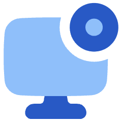 Screen Recorder Icon from Plump Flat Set