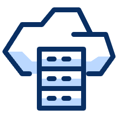 Virtual Machine 4 Icon from Cyber Duotone Set