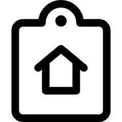 Project Notes House Icon from Ultimate Regular Set