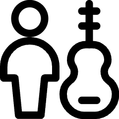 Concert Guitarist Icon from Ultimate Regular Set