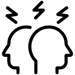 People Conflict 1 Icon from Ultimate Light Set