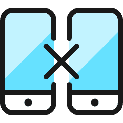 Connect Device Cancel Icon from Ultimate Colors Set