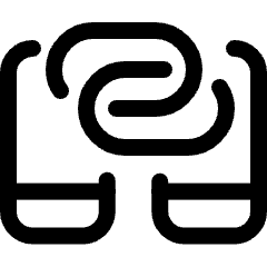 Personal Hotspot Connected Mobile Phones Icon from Ultimate Regular Set