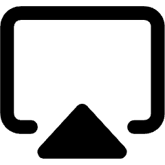 Sharing Screen Media Icon from Ultimate Bold Set
