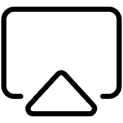 Sharing Screen Media Icon from Ultimate Light Set