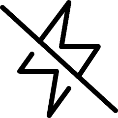 Flash Off Icon from Ultimate Light Set