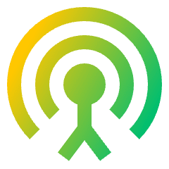 Antenna Settings Icon from Sharp Gradient Set