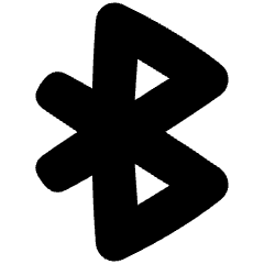 Bluetooth Icon from Plump Solid Set