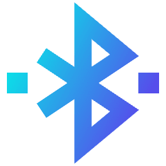Bluetooth Connected Icon from Sharp Gradient Set