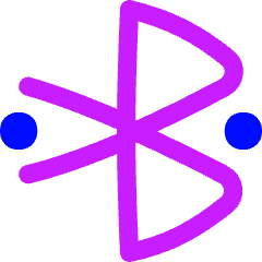Bluetooth Connected Icon from Flex Neon Set