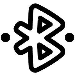 Bluetooth Connected Icon from Plump Line Set