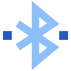 Bluetooth Connected Icon from Sharp Flat Set