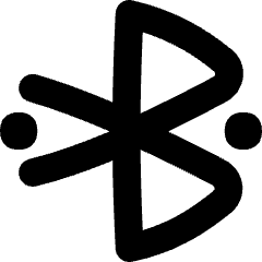 Bluetooth Connected Icon from Flex Solid Set