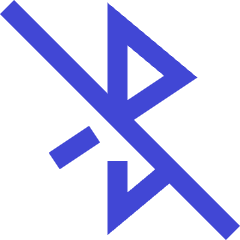 Bluetooth Disabled Icon from Sharp Duo Set