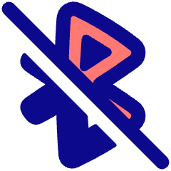 Bluetooth Disabled Icon from Plump Pop Set