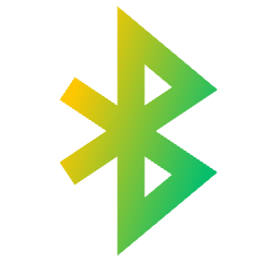 Bluetooth Icon from Sharp Gradient Set