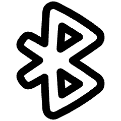 Bluetooth Icon from Plump Line Set