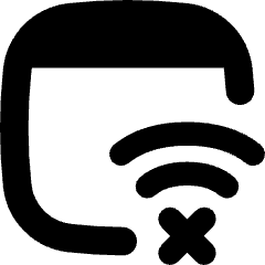 Browser Error Icon from Flex Solid Set