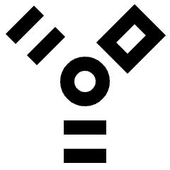 Cable Split Icon from Sharp Line Set