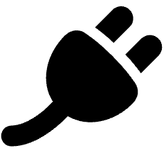 Connection Integration Plugin Icon from Plump Solid Set