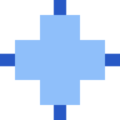 Connector Network 1 Icon from Sharp Flat Set