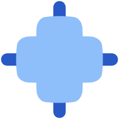 Connector Network 1 Icon from Plump Flat Set