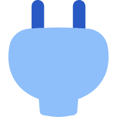 Electric Cord 1 Icon from Flex Flat Set