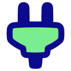 Electric Cord 1 Icon from Plump Pop Set