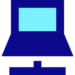Laptop Network Connection Icon from Sharp Pop Set