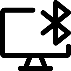 Monitor Bluetooth Icon from Core Line Set