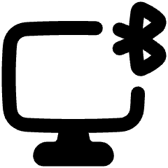 Monitor Bluetooth Icon from Plump Remix Set