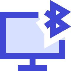 Monitor Bluetooth Icon from Sharp Duo Set