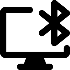 Monitor Bluetooth Icon from Core Remix Set