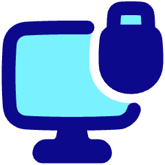 Monitor Lock Icon from Plump Pop Set