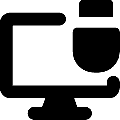 Monitor Lock Icon from Core Solid Set