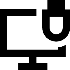 Monitor Lock Icon from Sharp Remix Set