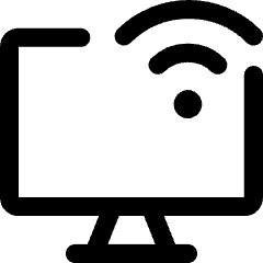 Monitor Wifi Icon from Core Line Set