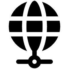Network Icon from Plump Solid Set