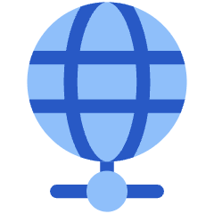 Network Icon from Plump Flat Set